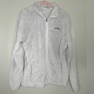Columbia jacket, size L, color white